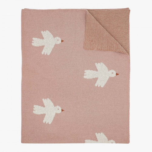 Little Otja detská deka Little Birdie- Blush